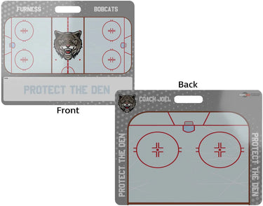 Custom Dry Erase Football Hockey Board 23 X 18
